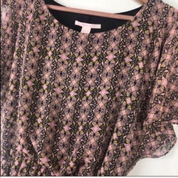 Victoria’s Secret Womens Butterfly Midi Dress Size XS Pink Flutter Sleeve - Picture 5 of 10
